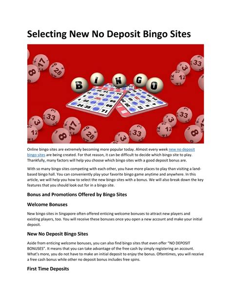 new no deposit bingo sites.